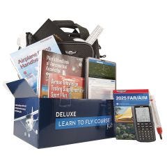 everything included with the Deluxe Learn to Fly Course 