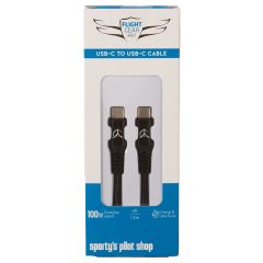 Flight Gear USB-C to USB-C cable