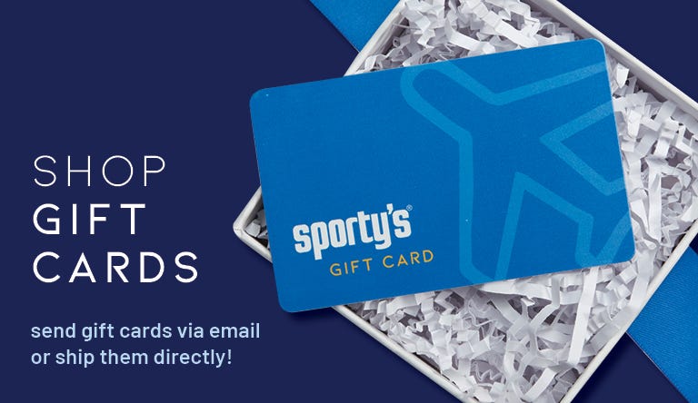Gift Cards banner with gift card on a box
