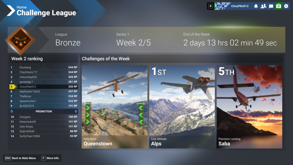 Microsoft Flight Simulator 2024 Flight Challenges